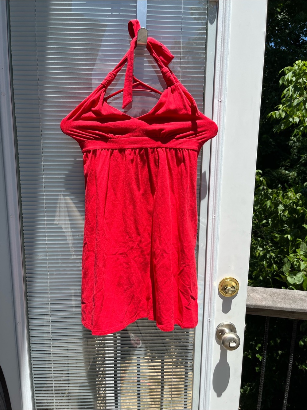 Victoria's Secret Red Halter Mini Dress